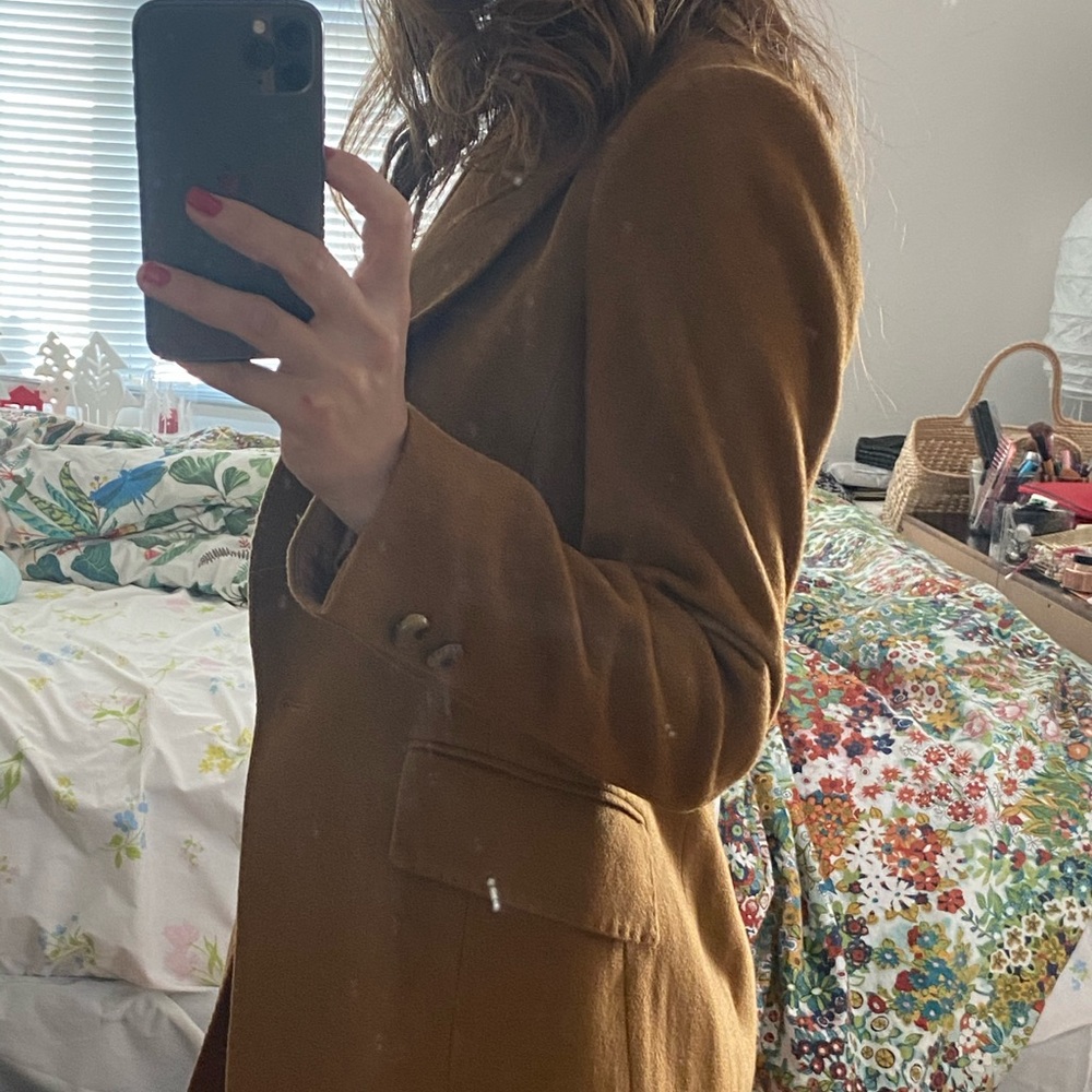 Brown Wool Jacket - image 3